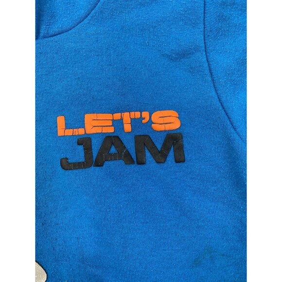 Space Jam Pullover Hoodie Toddler 4T Blue Basketball Bugs Bunny Loney Tunes - Picture 10 of 12